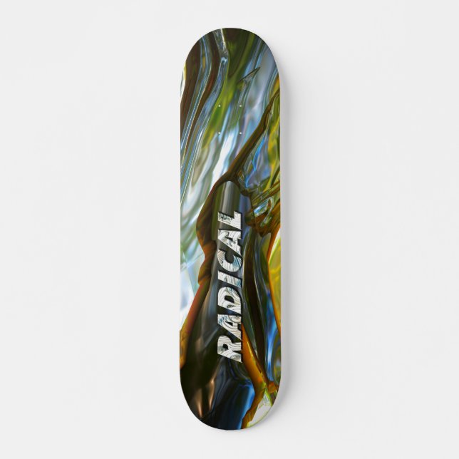 Radical Art 33B Skateboard (Front)