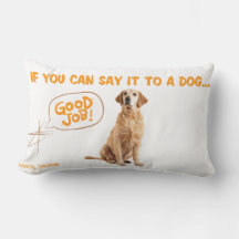 Radical Candour Lumbar Pillow