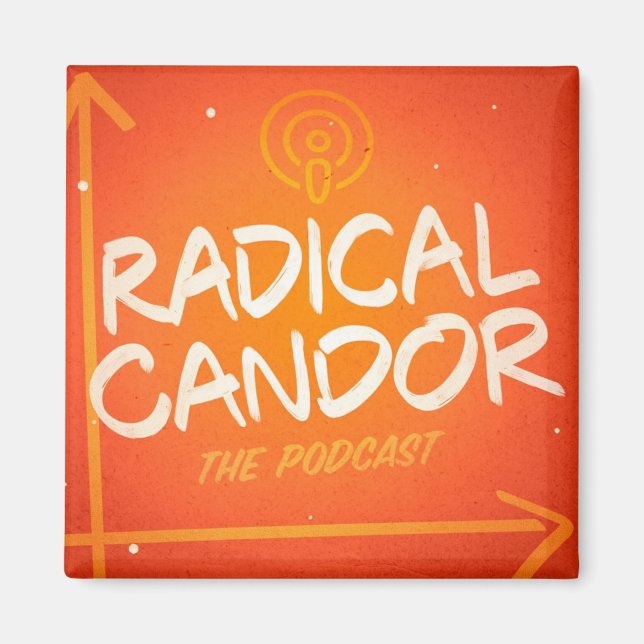 Radical Candour Podcast Logo Magnet (Front)