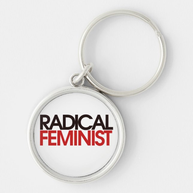 Radical Feminist Keychain (Front)
