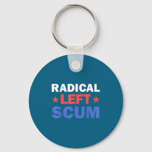 Radical Left S Apparently Litical Sarcastic Quote Keychain