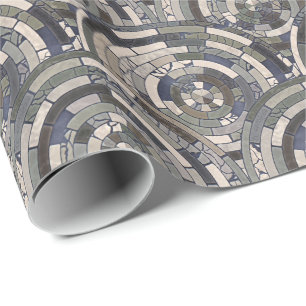 Radical Mosaic Tiles 1B Wrapping Paper