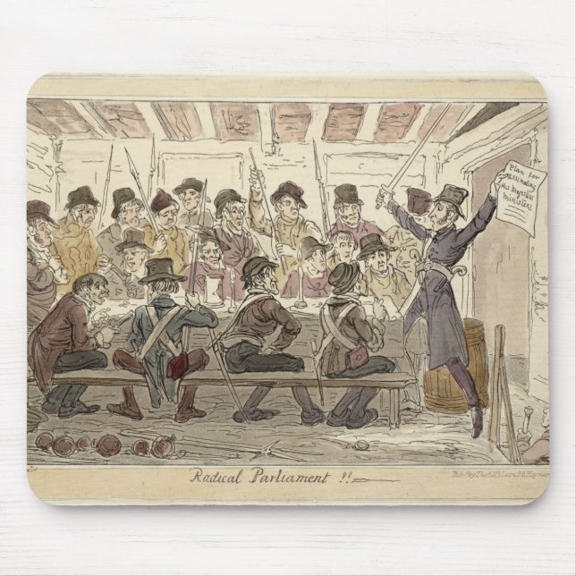 Radical Parliament !!' Mouse Pad (Front)