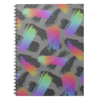 radical retro rainbow : notebook