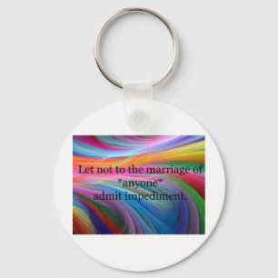 Radical Shakespeare Keychain