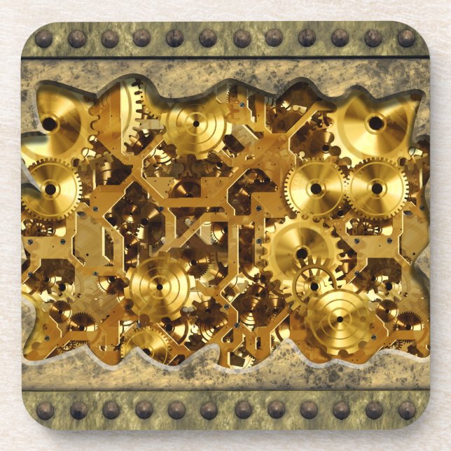 Radical Steampunk 10 Coaster (Front)