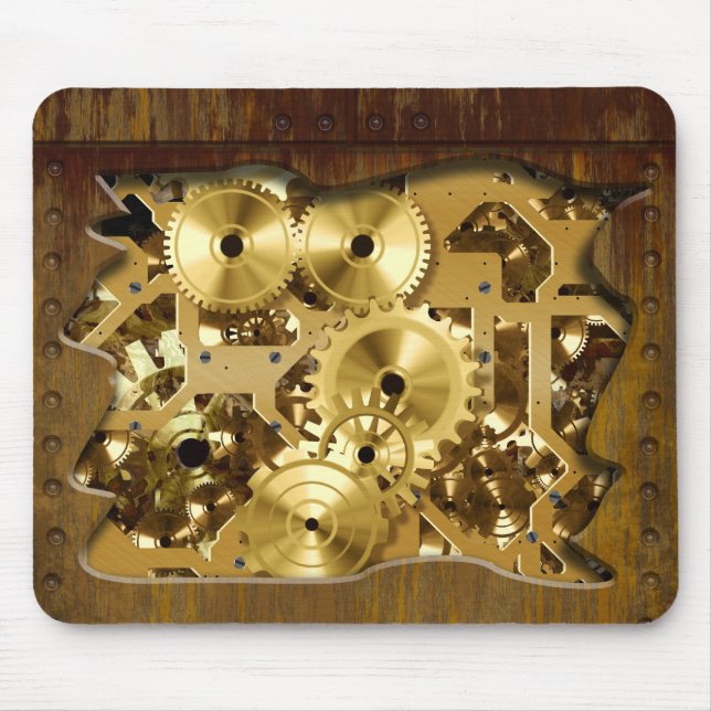 Radical Steampunk 3 Mousepad (Front)