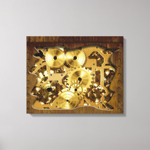 Radical Steampunk 3 Wrapped Canvas