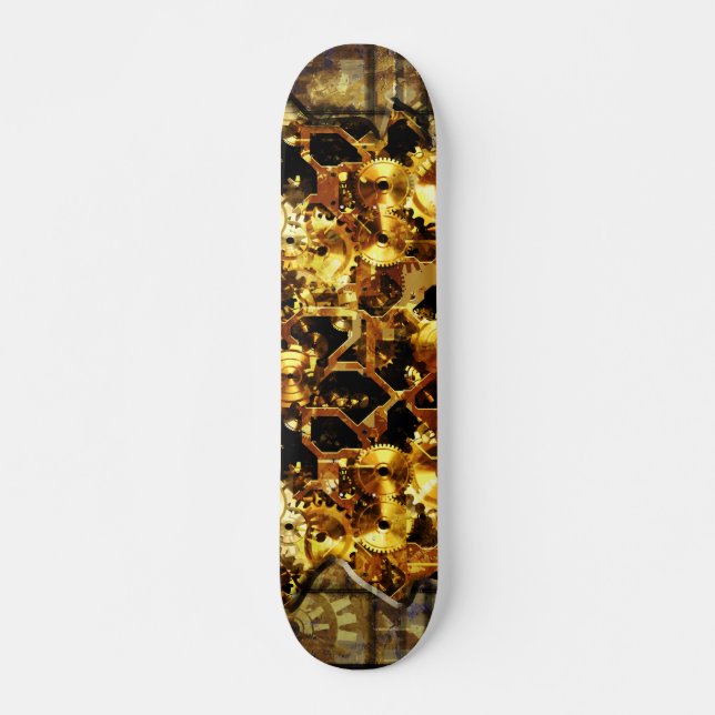Radical Steampunk 4 Skateboard (Front)