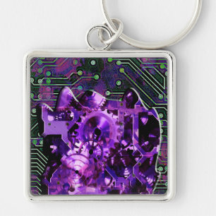 Radical Steampunk 5 Keychain