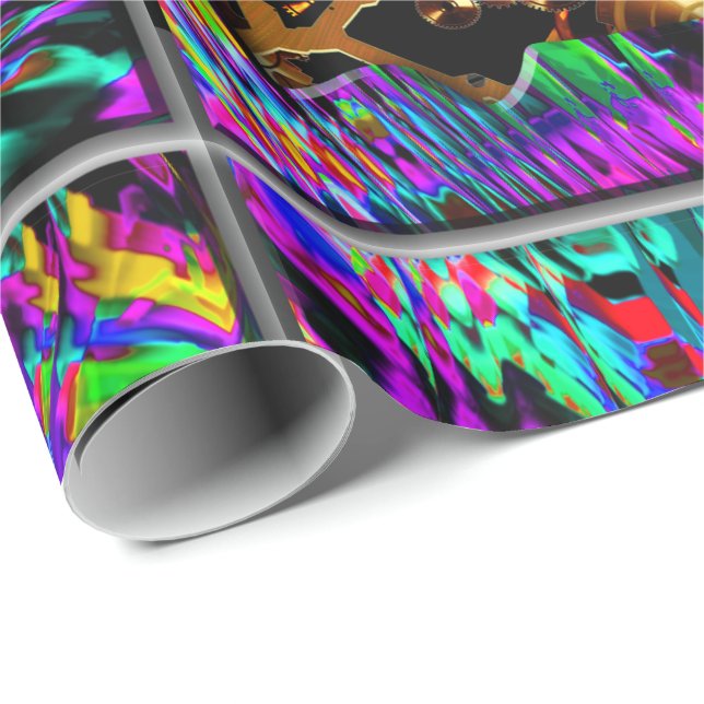 Radical Steampunk 6 Wrapping Paper (Roll Corner)