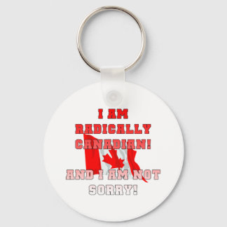 Radically Canadian Keychain