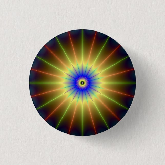Radient Star Button (Front)
