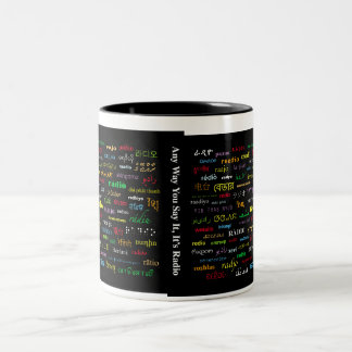 Radio 100 Ways Two-Tone Coffee Mug
