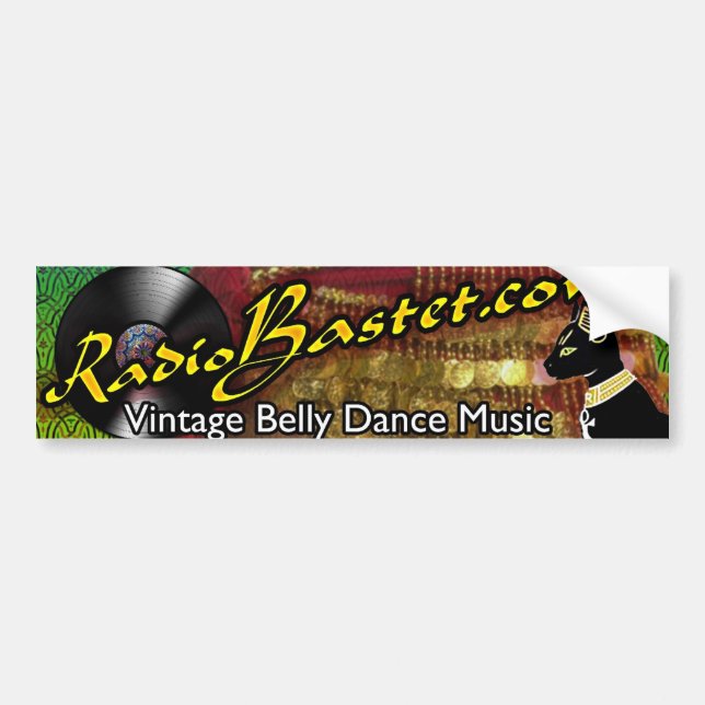 Radio Bastet Bumper Sticker (Front)