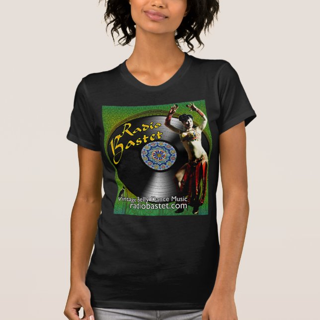 Radio Bastet Ladies Petite Tee (Front)