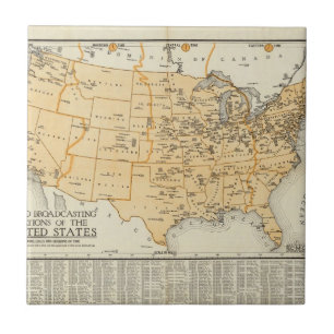 Radio Broadcasting Stations Of The United States Tile