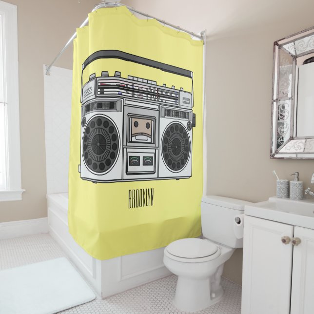Radio cartoon illustration  (In Situ)
