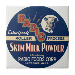 Radio Extra Grade Roller Process Skim Milk Powder. Tile