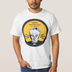 Radio Misterioso official shirt #3 - 2 sided