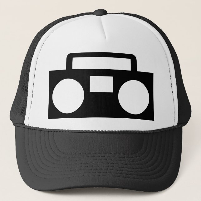 Radio Music Trucker Hat (Front)