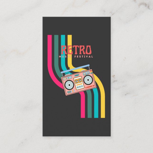 Radio Retro Enclosure Card (Front)