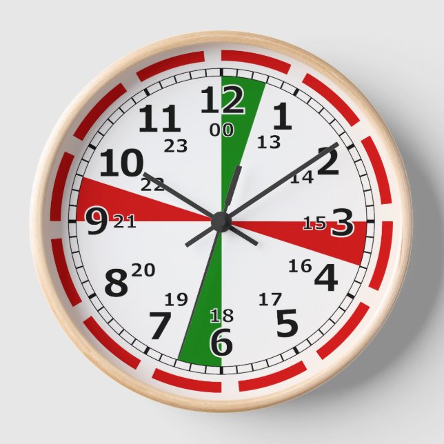 Radio Room Wall Clock (Front)