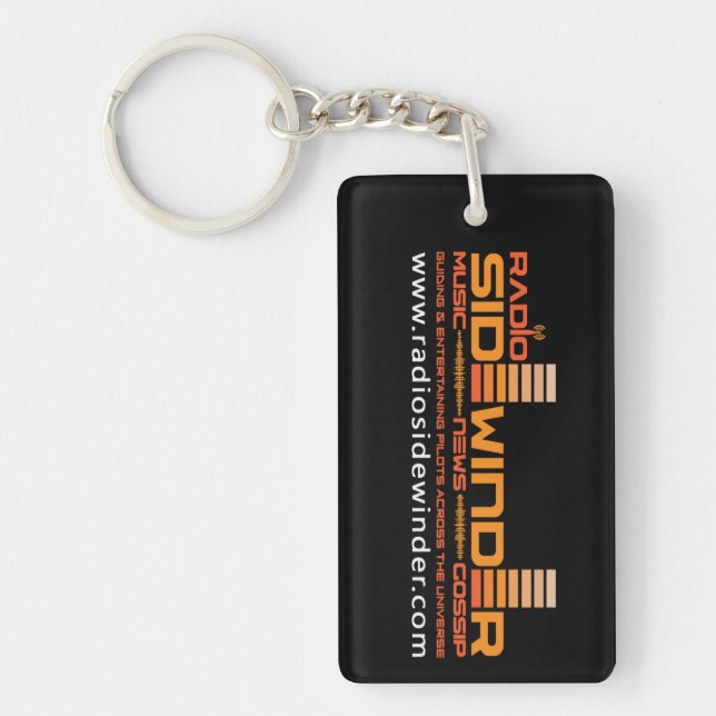 Radio Sidewinder Keyring (Front)