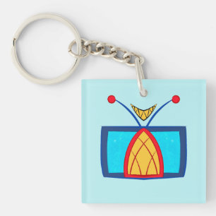 (Radio [Static) Moth] Keychain
