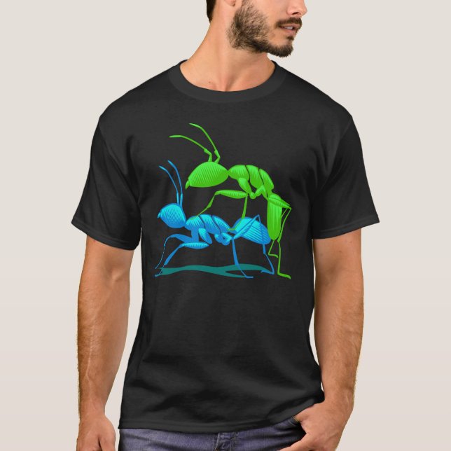 Radioactive ants T-Shirt (Front)