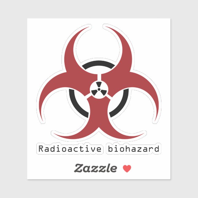 radioactive biohazard (Sheet)