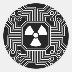 Radioactive Circuit Sticker
