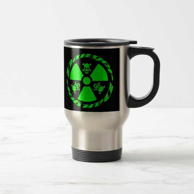 Radioactive Coffee Travel Mug (Right)