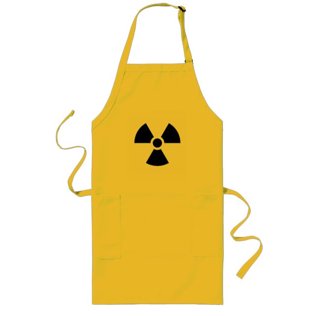 Radioactive Cooking Long Apron (Front)