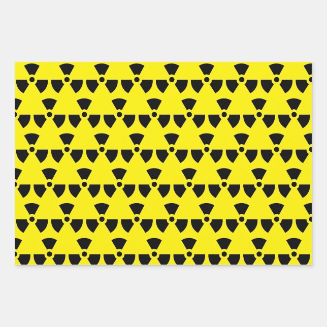 Radioactive gift paper (Front)