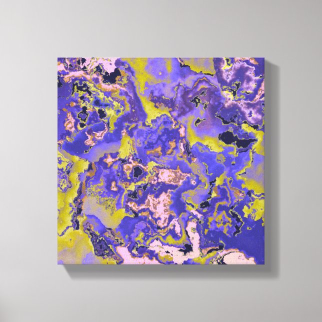 Radioactive Marble Canvas Print (Front)