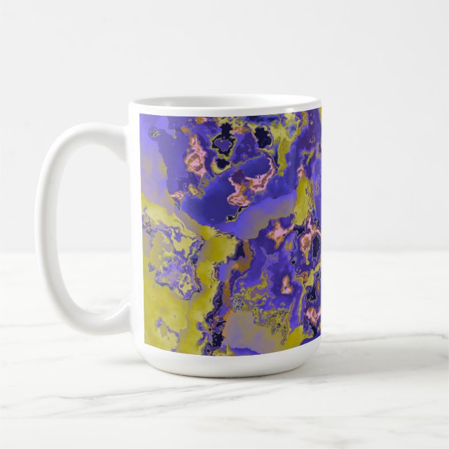 Radioactive Marble Coffee Mug (Left)