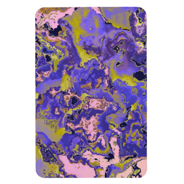Radioactive Marble Magnet (Vertical)