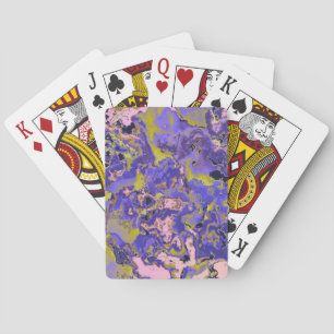 Radioactive Marble Playing Cards