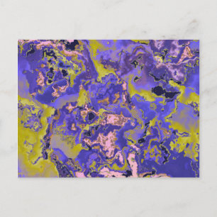 Radioactive Marble Postcard