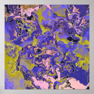 Radioactive Marble Poster