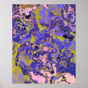 Radioactive Marble Poster