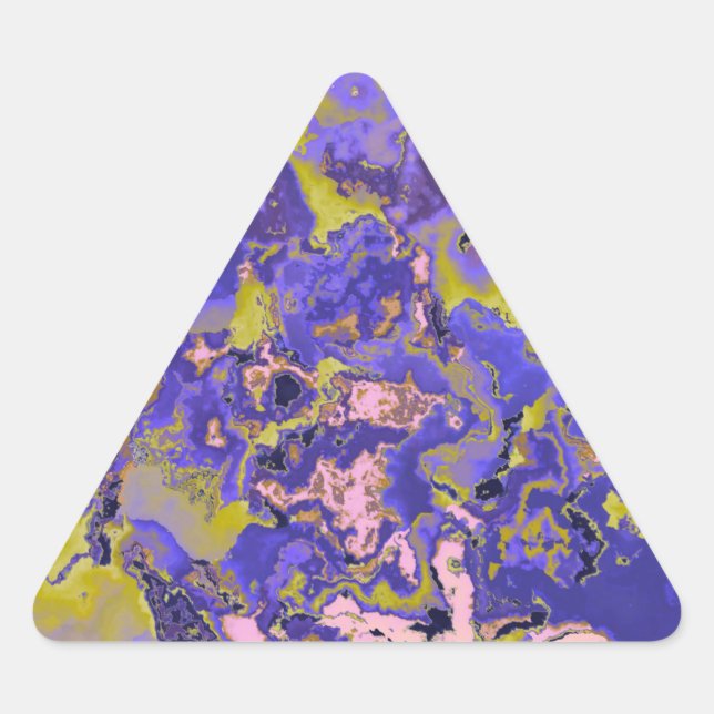 Radioactive Marble Triangle Sticker (Front)