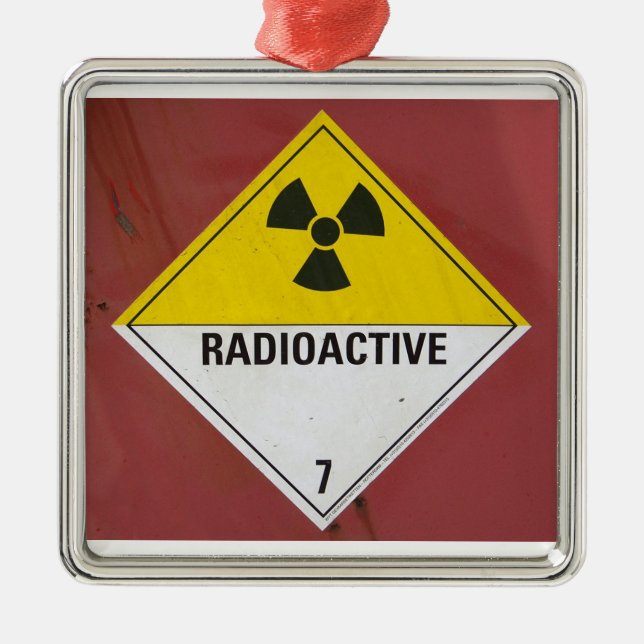 Radioactive Metal Ornament (Front)