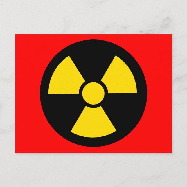 Radioactive Postcard (Front)