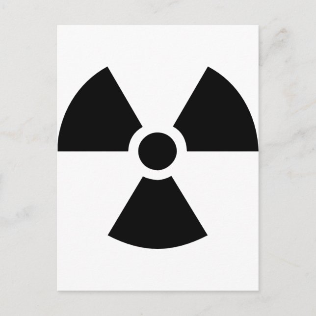 Radioactive Postcard (Front)