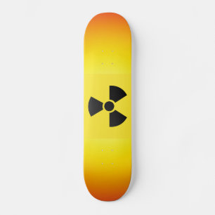 Radioactive Sign Skateboard