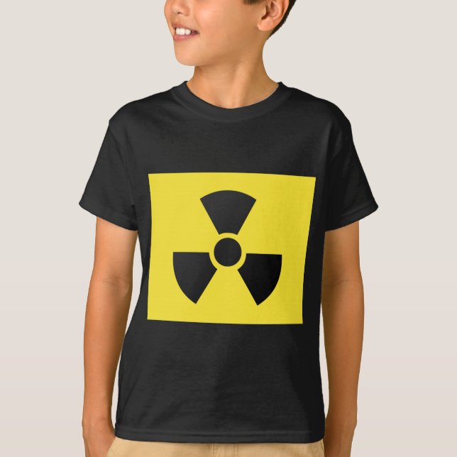 Radioactive Sign T-Shirt (Front)