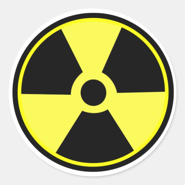 Radioactive Sticker (Front)