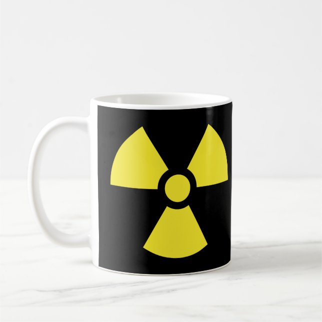 Radioactive Symbol Mug (Left)
